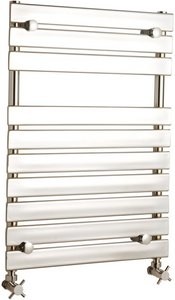 HR Pro Series Plazza heated towel rail (chrome). 520x745mm. 1650 BTU