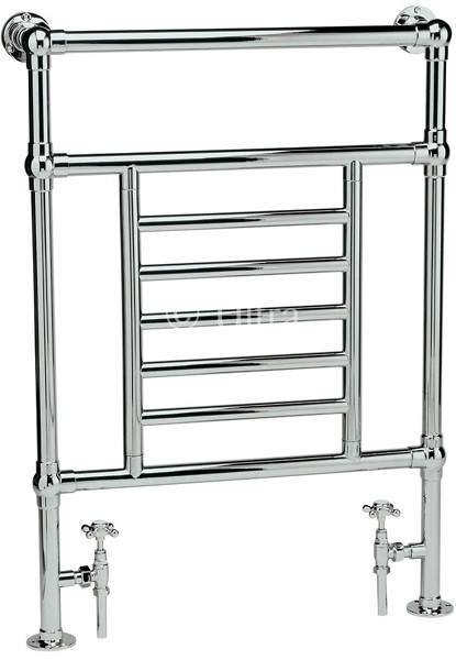 Ultra Radiators Dorchester Heated Towel Rail (Chrome). 675x965mm.