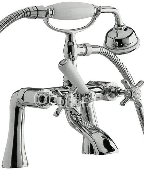 Nuie Beaumont 3/4" Bath Shower Mixer (Chrome)