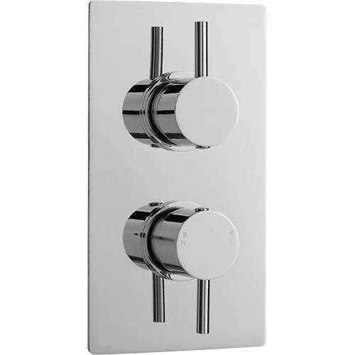 Nuie Showers Pioneer Thermostatic Shower Valve With ABS Trim (1 Outlet).