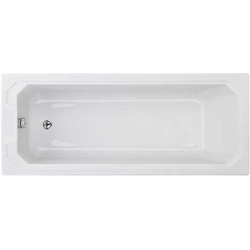 Nuie Luxury Baths Traditional Single Ended Bath 1700x750mm.