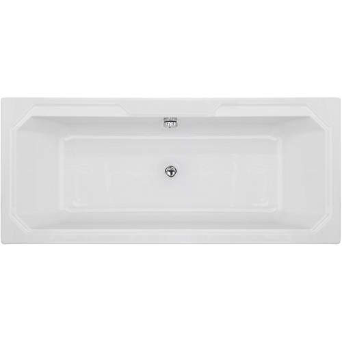 Nuie Luxury Baths Traditional Double Ended Bath 1800x800mm.