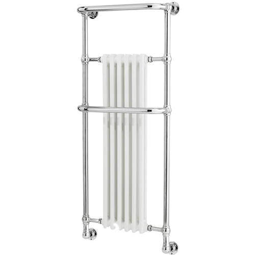 HR Traditional Brampton Traditional Towel Radiator H1362 x W575 (Chrome).