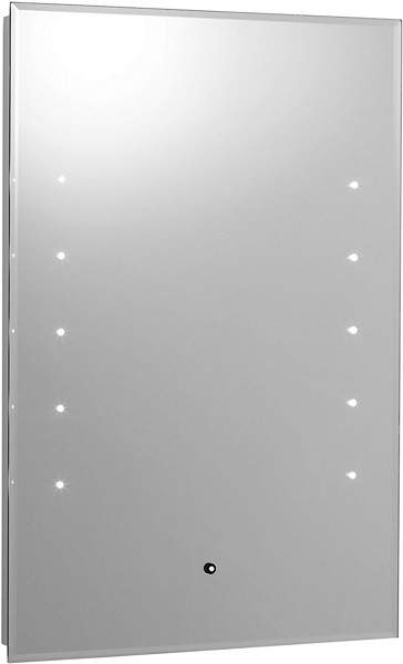 Hudson Reed Mirrors Alcina Touch Sensor Backlit Mirror. Size 400x600mm.
