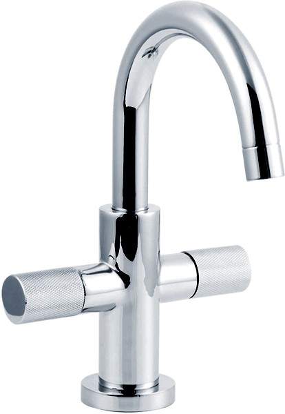 Ultra Laser Basin Tap With Swivel Spout & Pop Up Waste (Chrome).