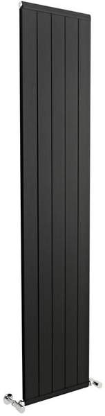 Premier Radiators Palisade Vertical Radiator (Black). 6315 BTUs.