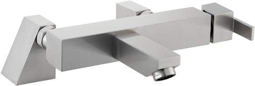 Hudson Reed Xtreme Deck Mounted Stainless Steel Bath Filler.