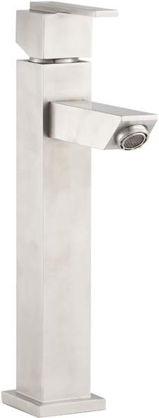 Hudson Reed Xtreme Stainless Steel High Rise Mixer. (waste not Included).