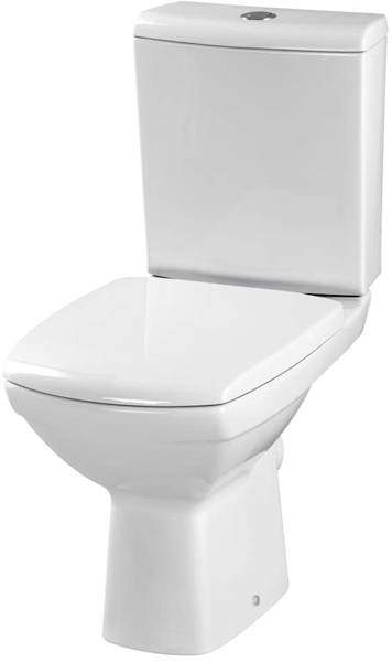 Premier Ceramics Hamilton Toilet Pan With Cistern & Soft Close Seat.