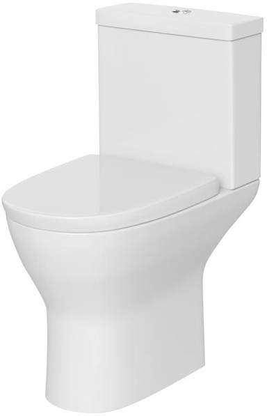 Premier Saffron Close Coupled Toilet Pan & Cistern.