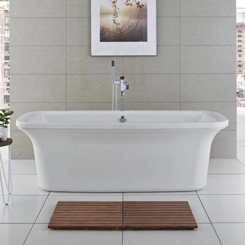 Hudson Reed Aruba Freestanding Luxury Bath With Waste (1800x800mm).