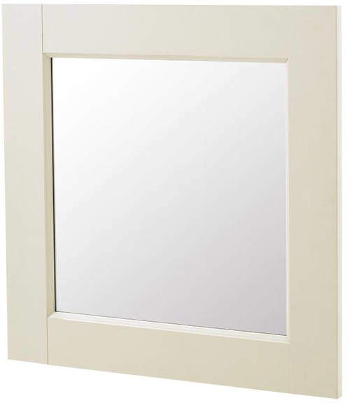 Old London Furniture Mirror 600x600mm (Ivory).