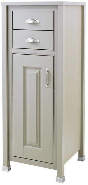 Old London Furniture Bathroom Storage Unit 450mm (Stone Grey).