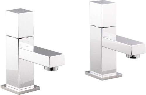 Hudson Reed Kubix Bath Taps (pair).