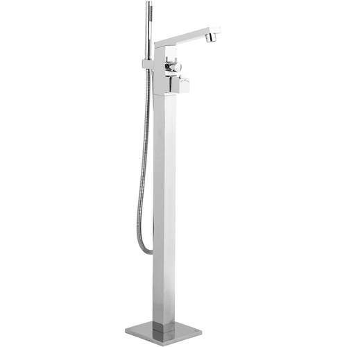 Hudson Reed Kubix Freestanding Thermostatic Bath Shower Mixer Tap.