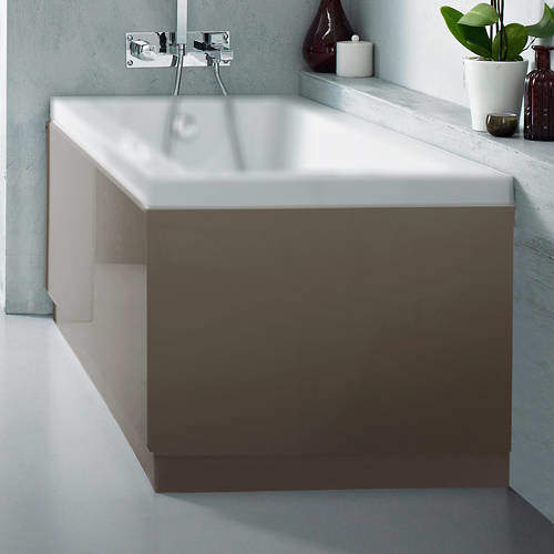 Hudson Reed Memoir Side & End Bath Panel Pack (Cashmere, 1700x750mm).