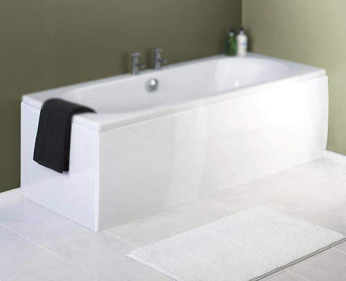 Crown Bath Panels Side & End Bath Panel Pack (White, 1500x750mm).