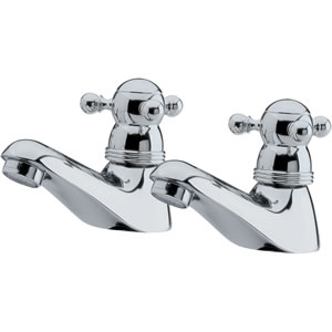 Monet Basin taps (pair, standard valves)