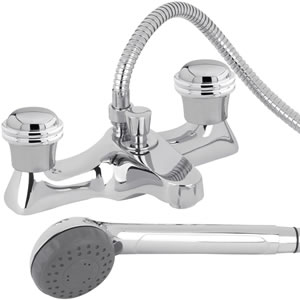 Ultra Line 3/4" Bath shower mixer including kit (standard valves)