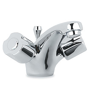 Ultra Exact Mono basin mixer tap with pop up waste (standard valves).