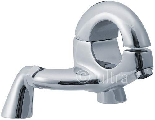 Ultra Hola Single lever deck mounted bath filler