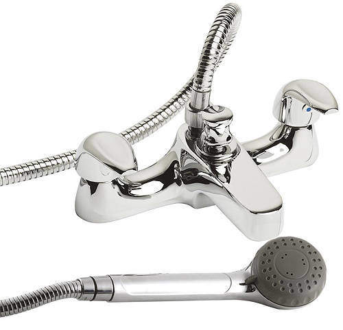 Nuie Eon Bath shower mixer including kit