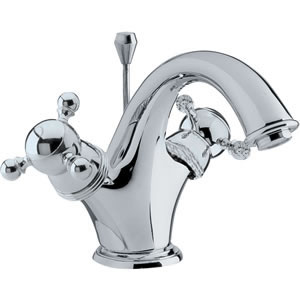 Monet Luxury mono basin mixer with free pop up waste.