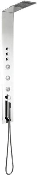 Hudson Reed Showers Guise Fully Recessed Thermostatic Shower Panel.