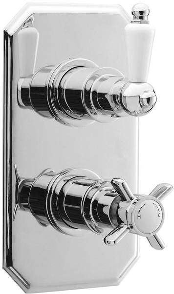 Pioneer Traditional Thermostatic Shower Valve With Diverter (Polymer).