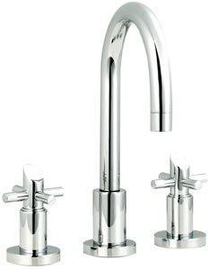 Ultra Scope 3 Tap hole bath filler with swivel spout.