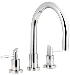 Ultra Scene 3 Tap hole bath filler with swivel spout.