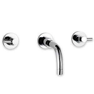 Ultra Horizon 3 Tap hole wall mounted basin mixer.