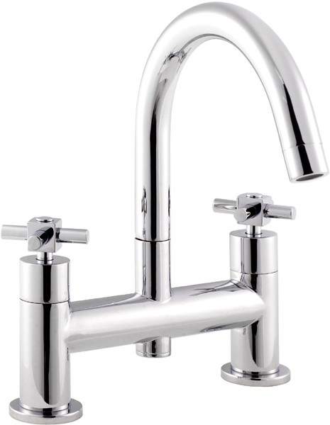 Ultra Titan Bath Filler Tap With Swivel Spout.