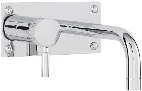 Hudson Reed Tec Wall Mounted Basin Tap (Chrome).