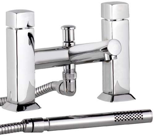 Hudson Reed Jule Bath shower mixer with shower kit