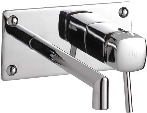 Hudson Reed Kia Wall Mounted Single Lever Basin Mixer Tap.