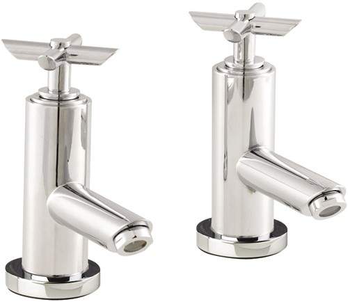 Hudson Reed P-zazz Cross Head Bath Taps (pair).