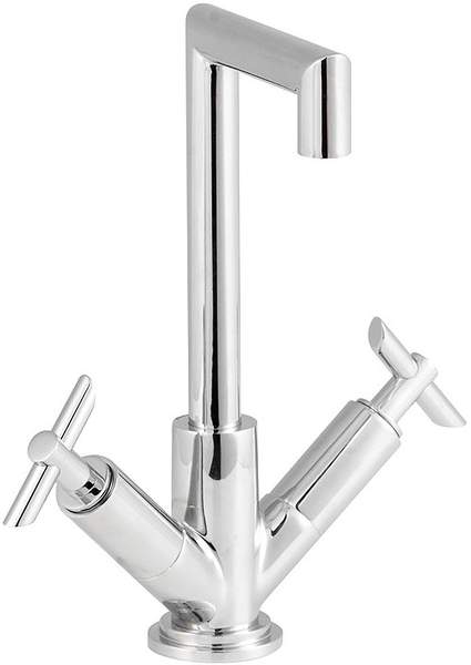 Hudson Reed P-zazz T-Bar Mono Basin Mixer And Free Pop Up Waste.