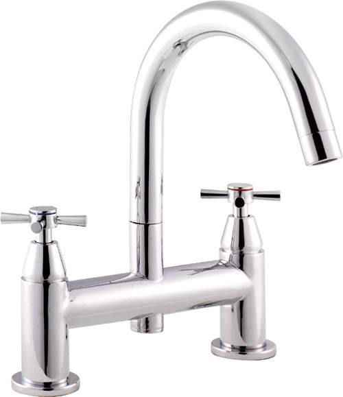 Ultra Pixi X Head Bath Filler Tap With Swivel Spout.