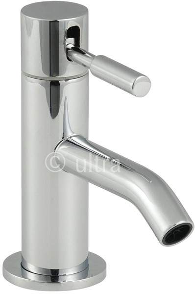 Ultra Pixi Lever mono basin mixer with pop up waste.