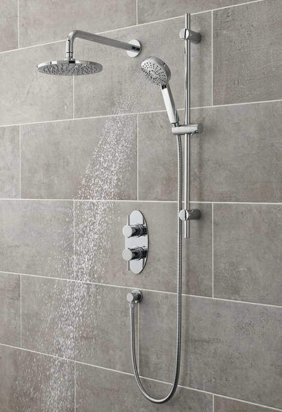 Nuie Quest Quest Thermostatic Shower Valve & Water Saving Shower Kit.