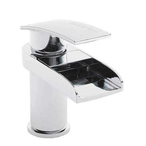 Hudson Reed Rhyme Waterfall Basin Mixer Tap (Chrome).