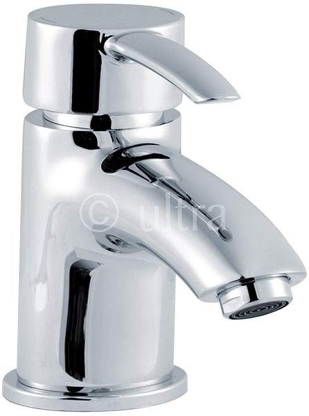 Ultra Series 170 Basin Mixer Tap (Chrome).