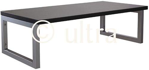 Ultra Vanity Shelves Vanity Shelf With Brackets 900mm (Ebony Brown).