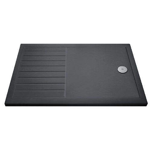 Nuie Trays Wetroom Rectangular Shower Tray 1400x800mm (Slate Grey).