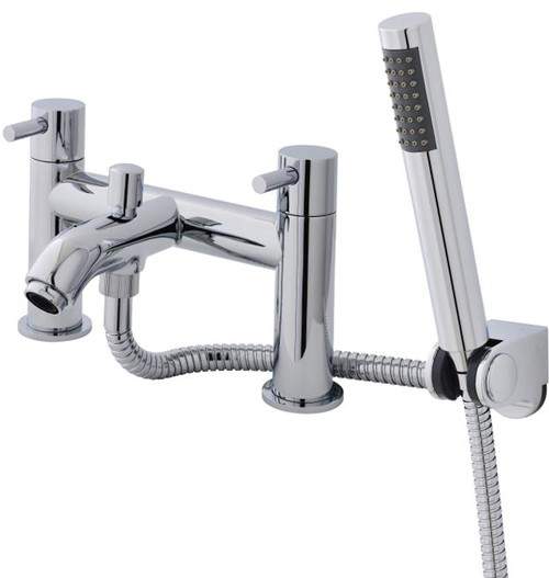 Ultra Verity Bath Shower Mixer Tap With Shower Kit  (Chrome).