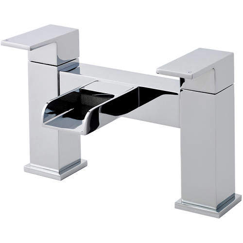 Nuie Strike Waterfall Bath Filler Tap (Chrome).