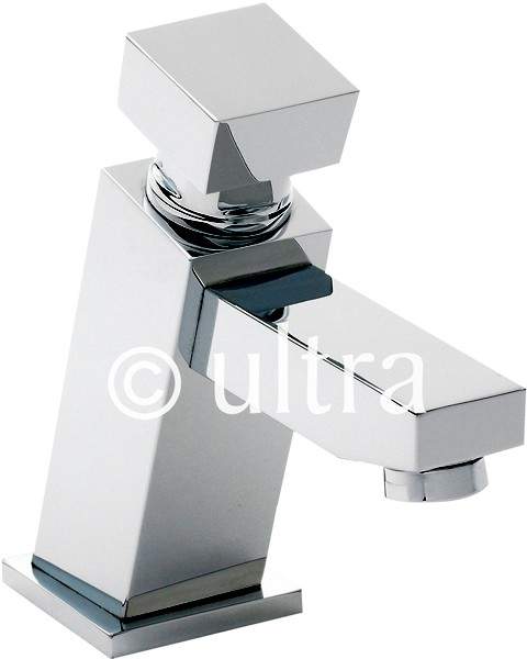 Ultra Water Saving Non Concussive Basin Mixer Tap (Chrome).