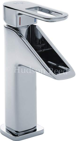 Hudson Reed Verse Waterfall Basin Mixer Tap (Chrome).