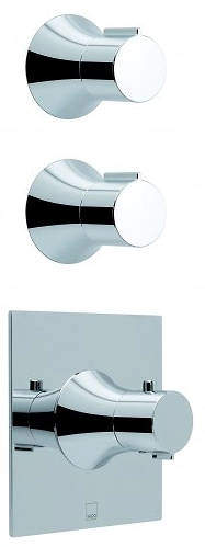 Vado Altitude 2 Or 3 Outlet Thermostatic Shower Valve Kit With Diverter.